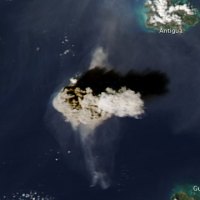Eruption de la Soufriere Hills de Monserrat le 11 février 2010
